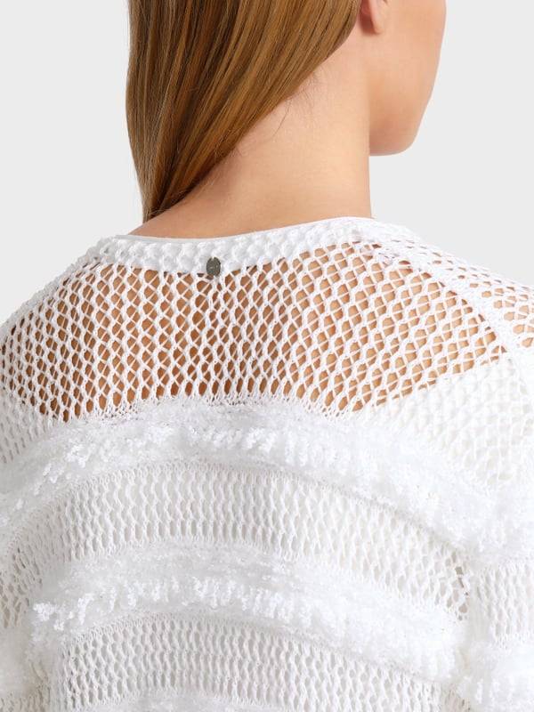 Marc Cain Mantel mit Struktur – Knitted in Germany Riesige Rabatte