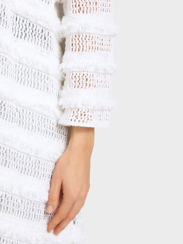 Marc Cain Mantel mit Struktur – Knitted in Germany Riesige Rabatte