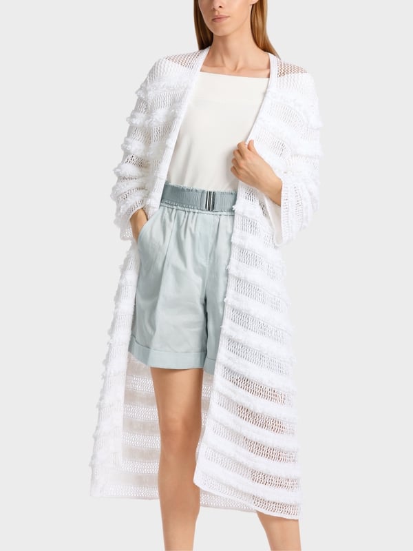 Marc Cain Mantel mit Struktur – Knitted in Germany Riesige Rabatte