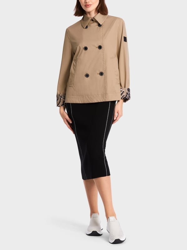 Marc Cain Zweireihige Outdoorjacke Kostenloser Versand international