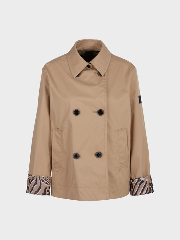 Marc Cain Zweireihige Outdoorjacke Kostenloser Versand international
