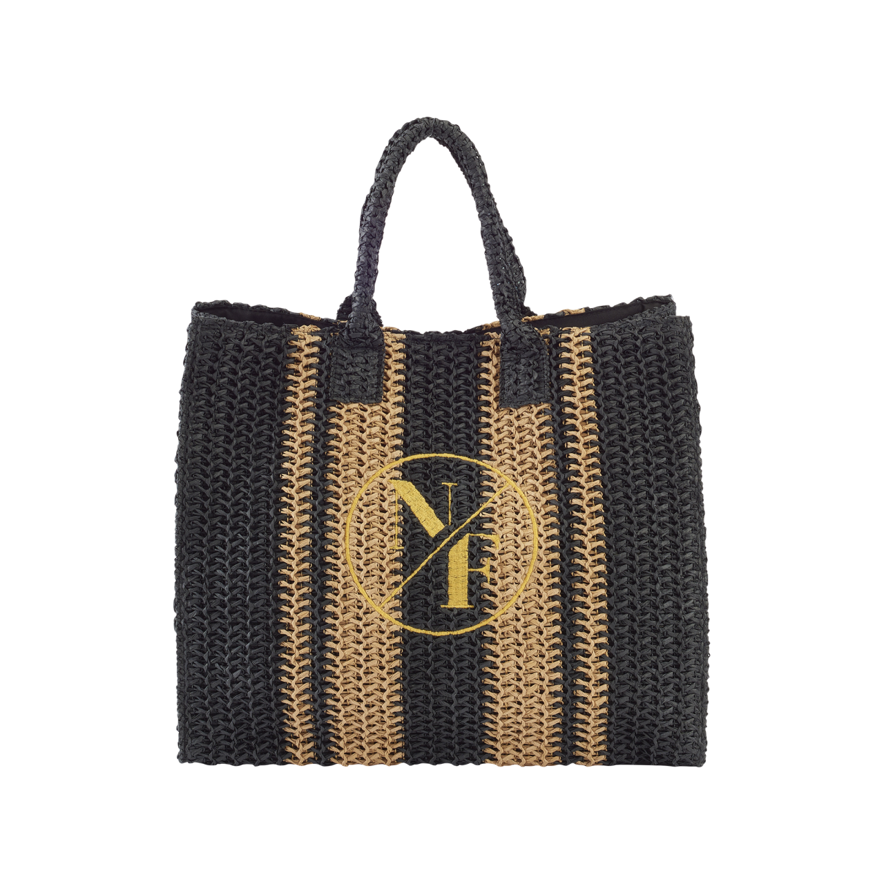Nitzsche Accessoires Strohshopper mit Henkeln und Innentasche Tiefpreis