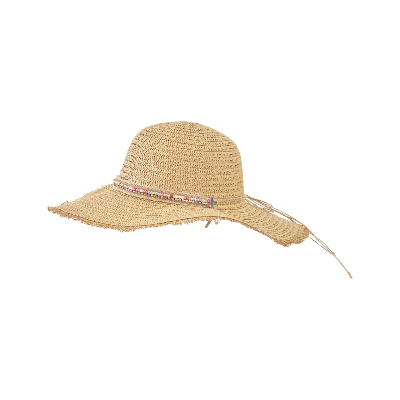 Nitzsche Accessoires Strohhut für Damen mit Kettenverzierung und Fransen Black Friday Preise