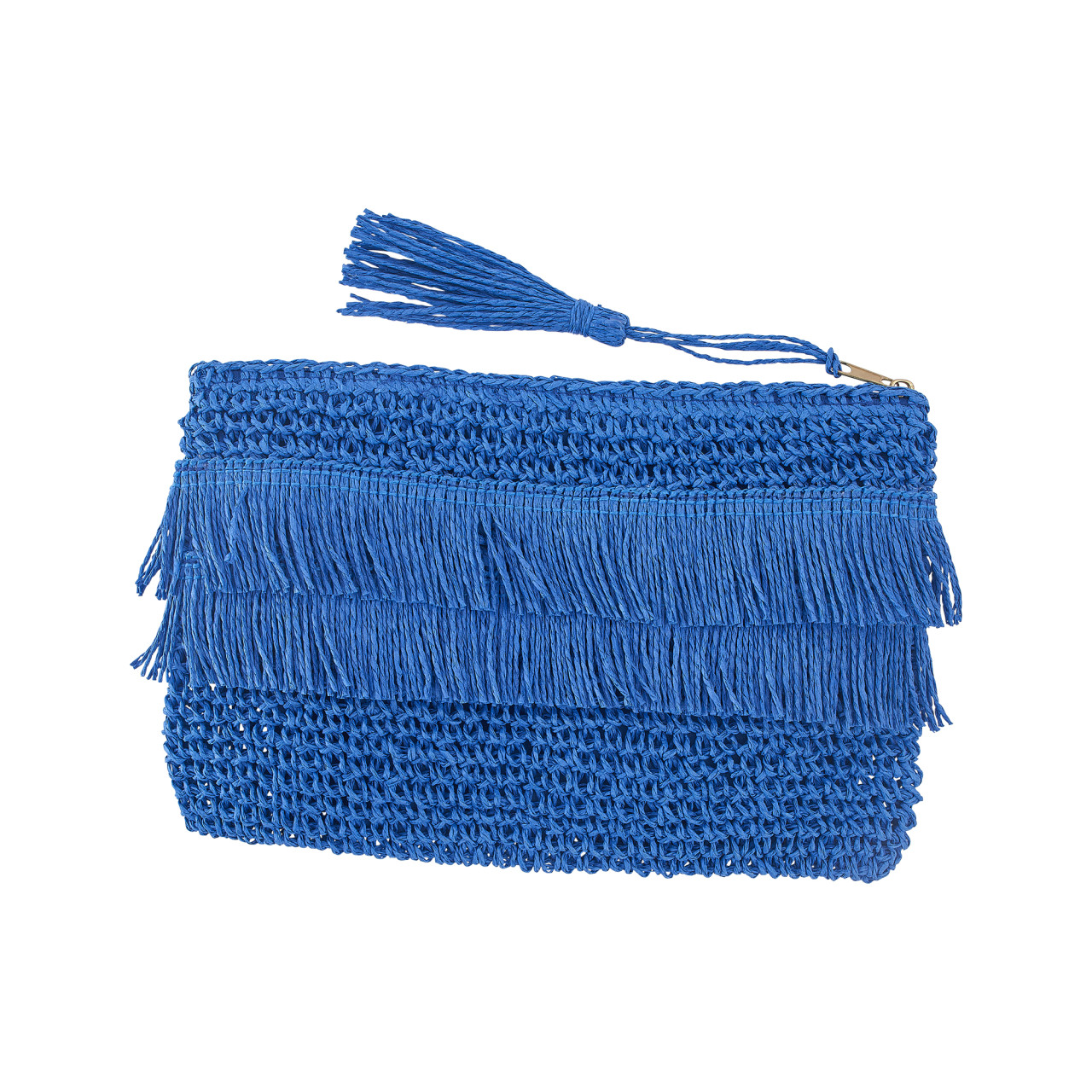 Nitzsche Accessoires Dekorative Clutch mit Fransen Dekor und Quaste VIP-Rabatte