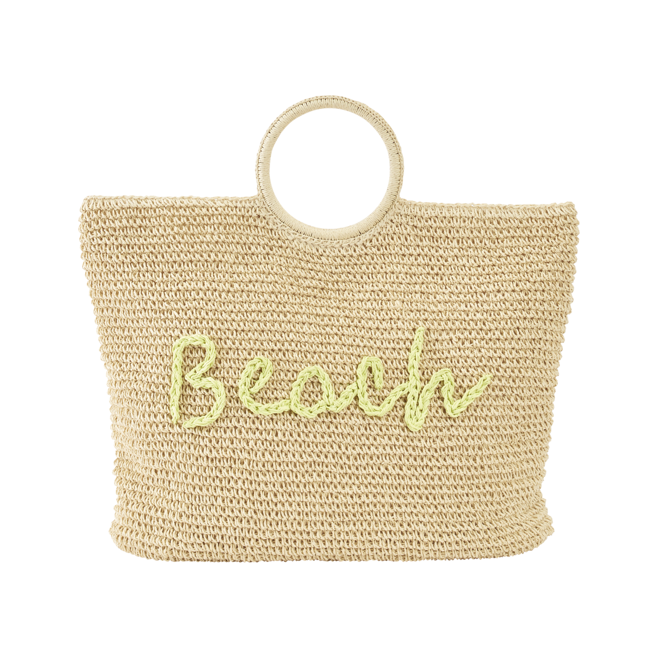 Nitzsche Accessoires Damenshopper mit Beach Aufschrift 50% Rabatt mit kostenlosem Versand