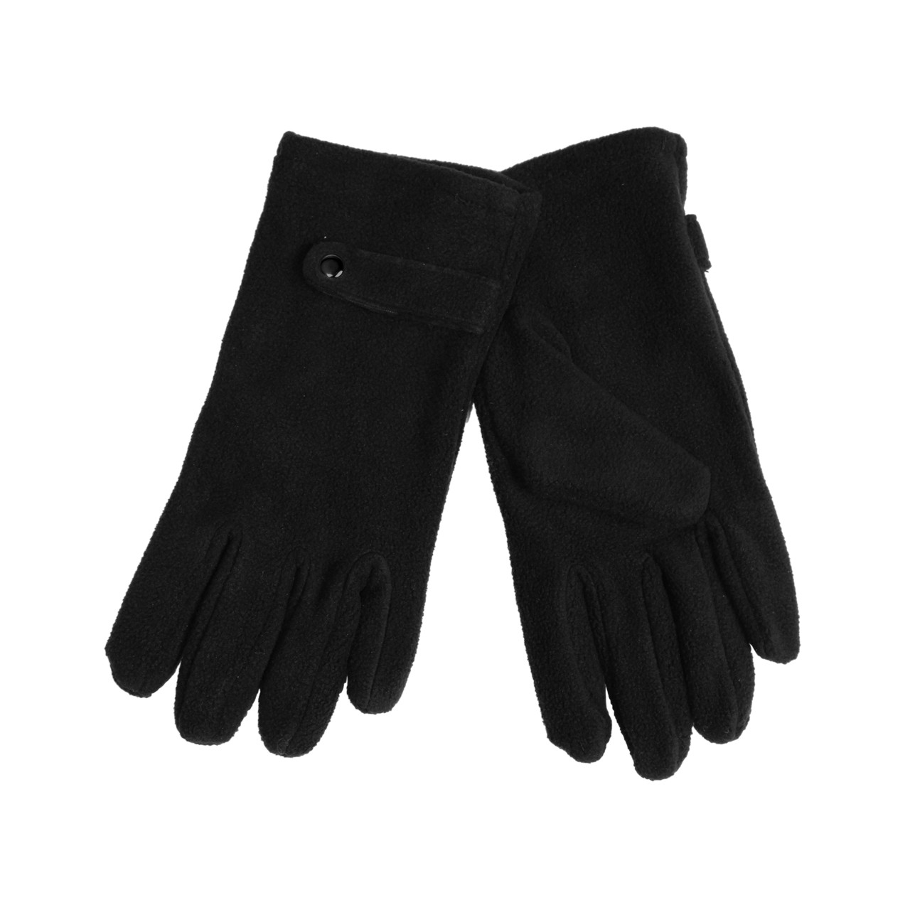 Nitzsche Accessoires Fleece Handschuhe für Damen mit Knopfverzierung Black Friday Preise