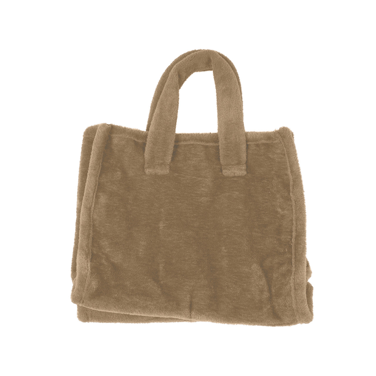 Nitzsche Accessoires Einfarbige Tasche aus Kunstfell Rabatte dieses Monats