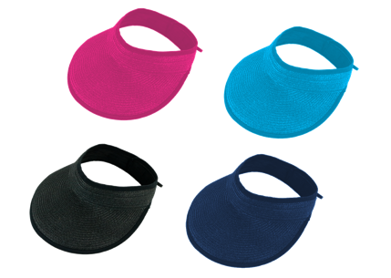 Nitzsche Accessoires Einfarbiger Visor für Damen Riesige Ersparnisse
