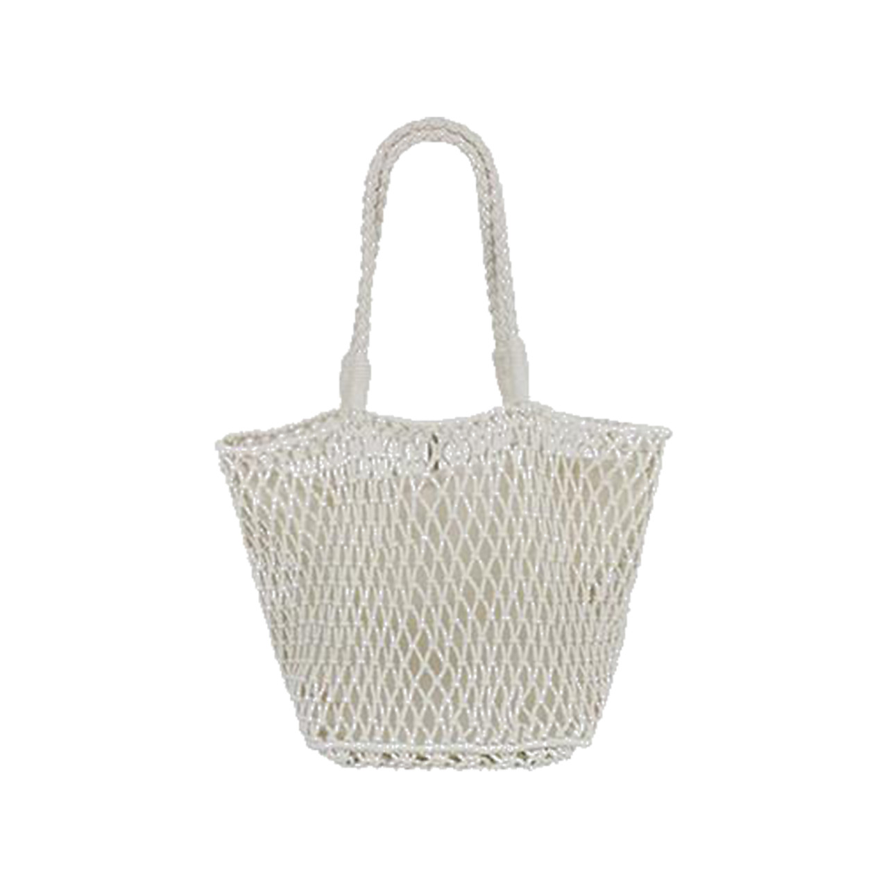 Nitzsche Accessoires Trendige Häkel Netztasche de Luxe Fabrikladen