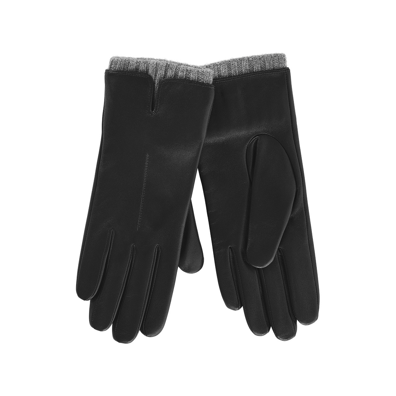 Nitzsche Accessoires Smartphone Glattleder Handschuh für Damen mit Stulpe Begrenztes Angebot
