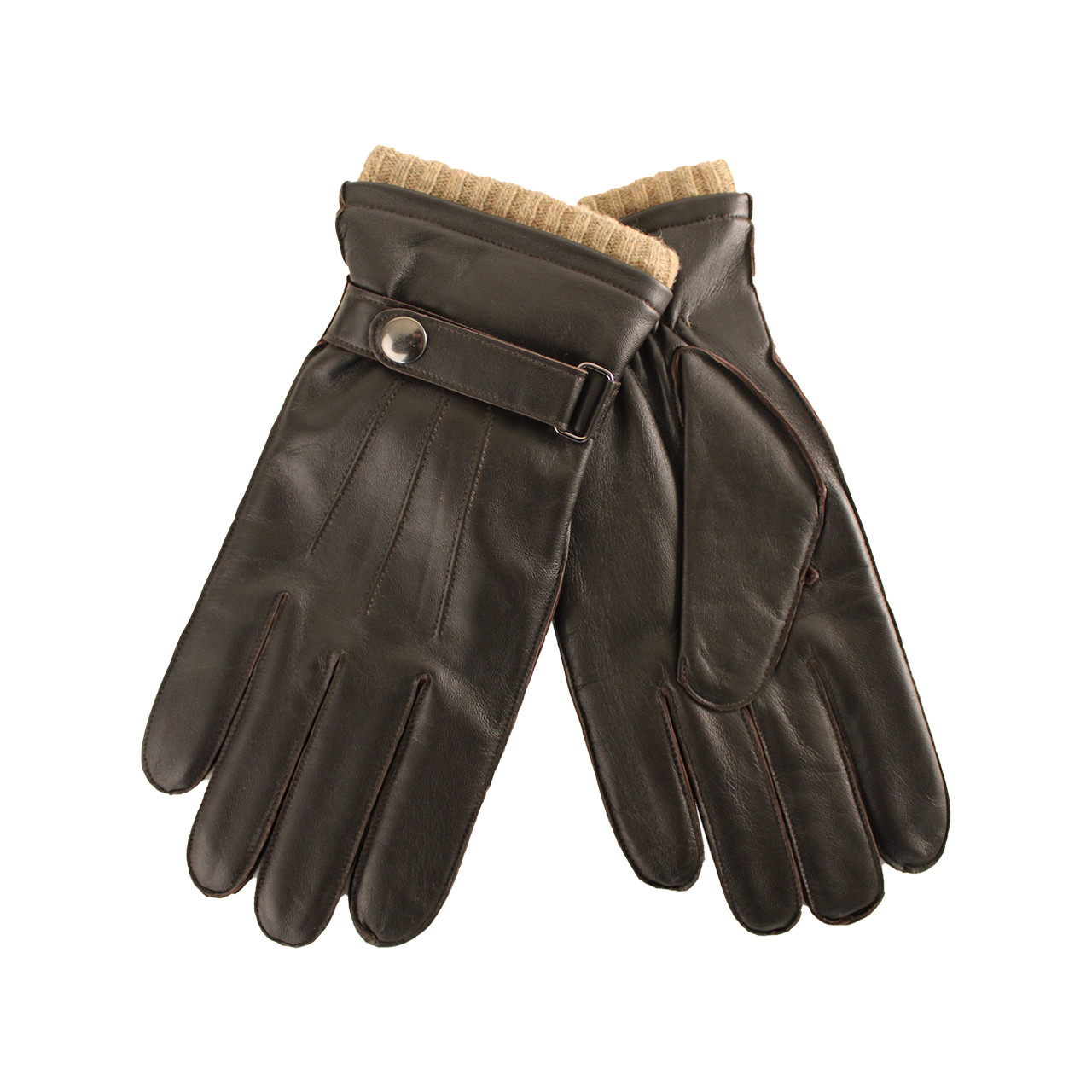Nitzsche Accessoires Glattleder Handschuh mit Wollfutter für Herren Meist gekauft