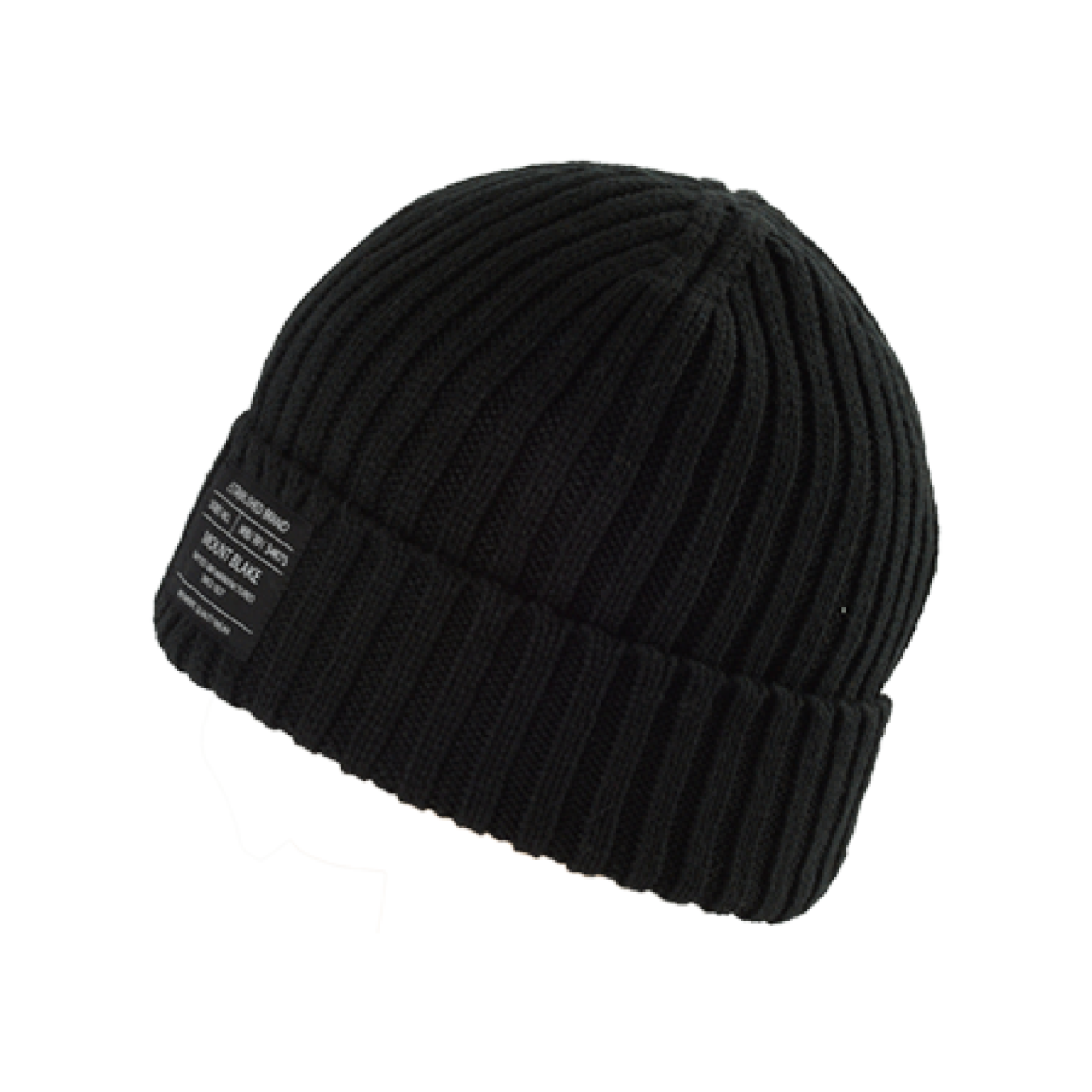 Nitzsche Accessoires Lässige Herren Strickmütze mit NF Label Kauf eins, bekomm eins gratis