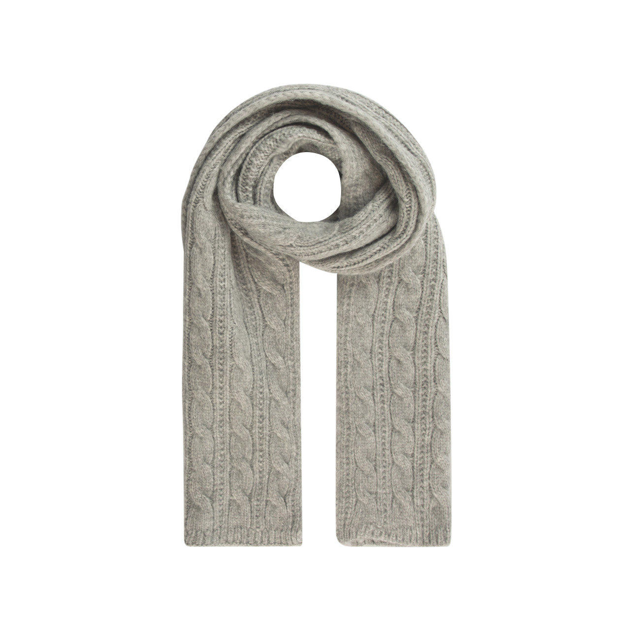 Nitzsche Accessoires Einfarbiger Winterschal mit Zopfmuster für Damen JETZT KAUFEN