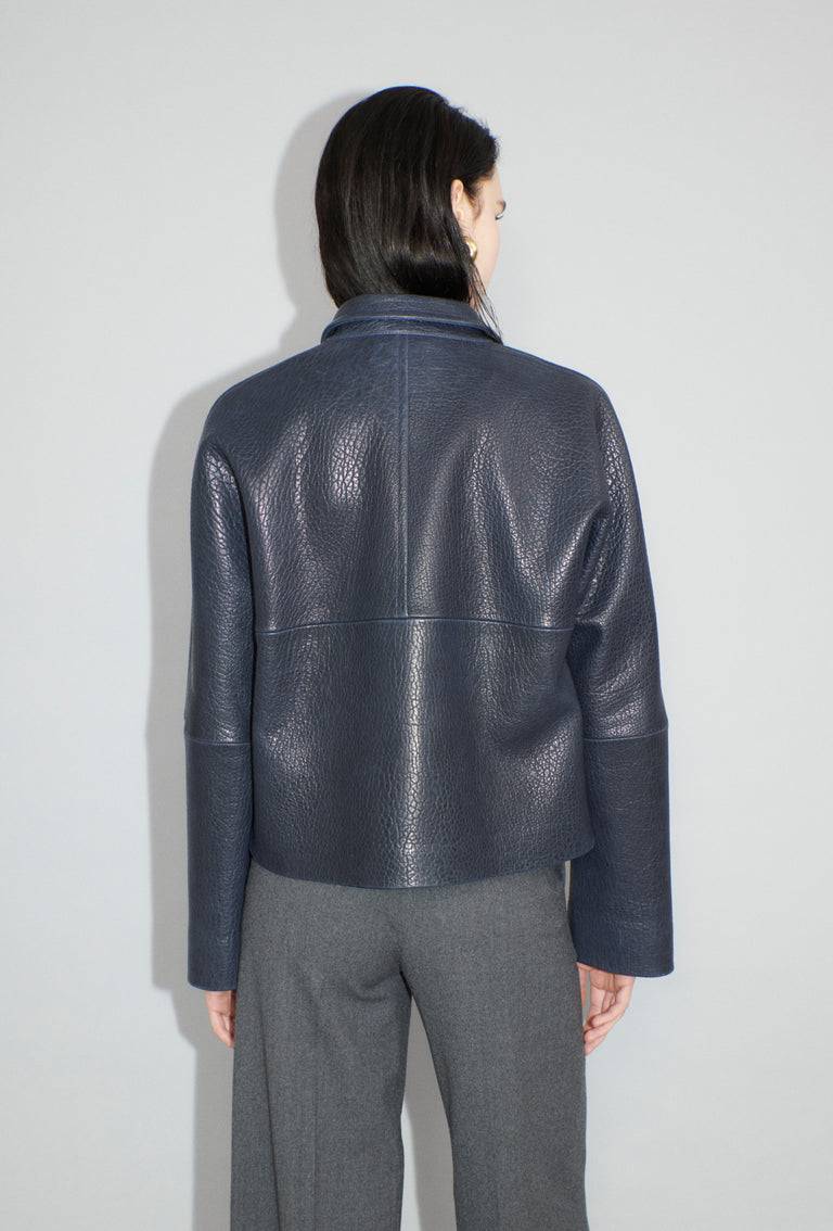 ﻿Odeeh Grainy Lamb Nappa Jacke, Nightflight Lagerräumung