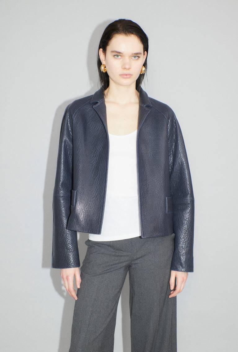 Odeeh Grainy Lamb Nappa Jacke, Nightflight Saisonale Angebote