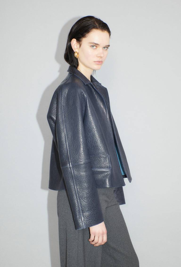 Odeeh Grainy Lamb Nappa Jacke, Nightflight Saisonale Angebote