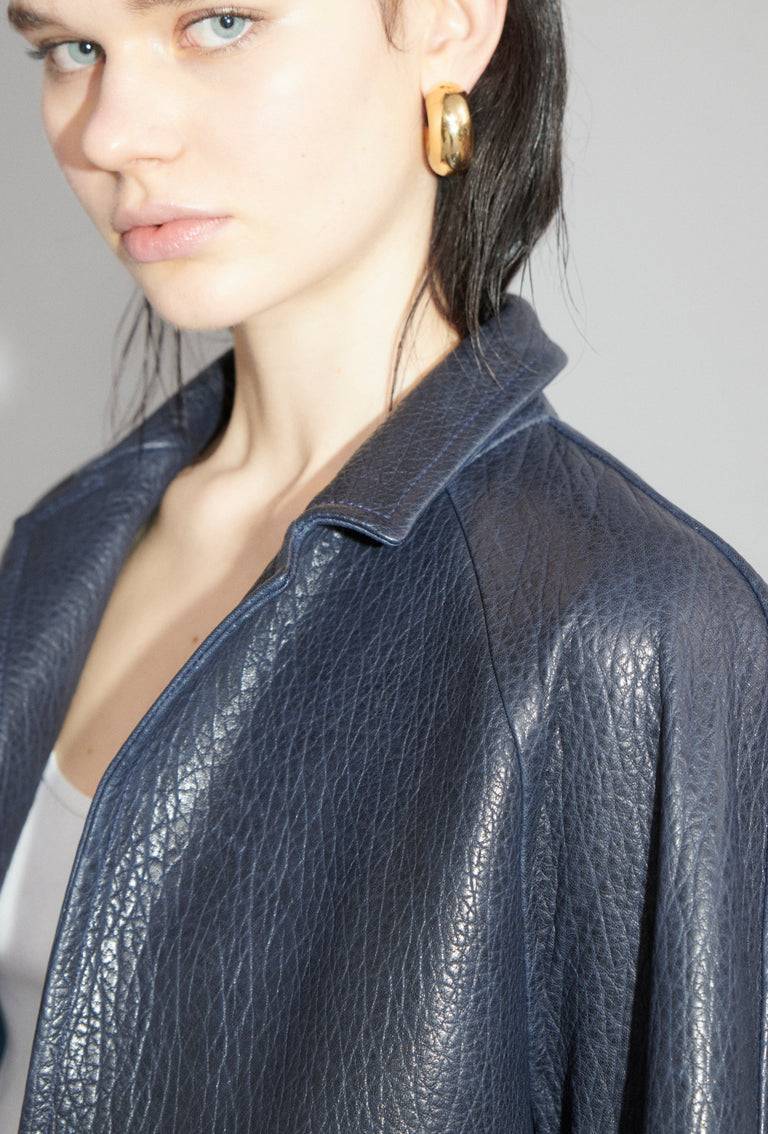 Odeeh Grainy Lamb Nappa Jacke, Nightflight Saisonale Angebote