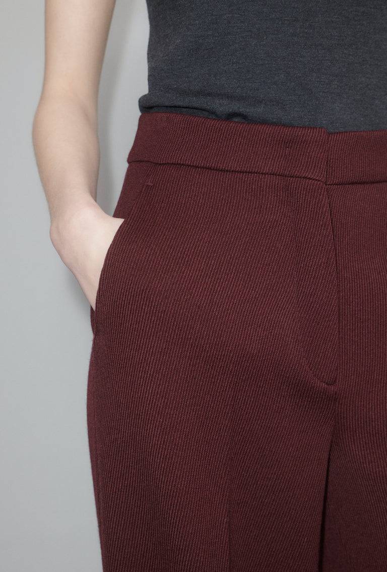 Odeeh Cavalry Twill Hose, Burgundy Bis zu 50% Rabatt