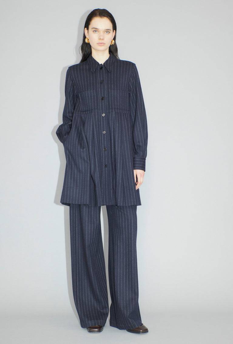 Odeeh Pin Stripe Jersey Hose, Navy Bis zu 60% Rabatt