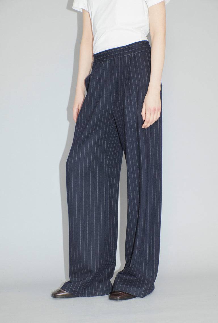 Odeeh Pin Stripe Jersey Hose, Navy Bis zu 60% Rabatt