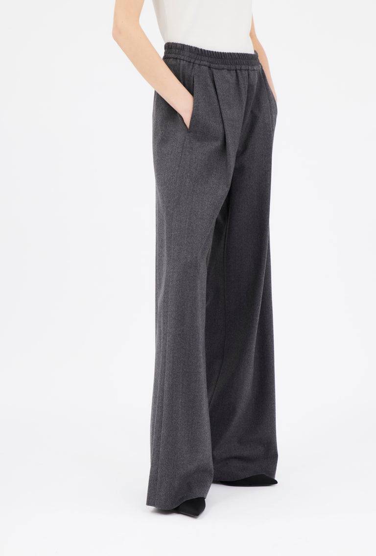 Odeeh Stretch Flannel Hose, Granite Fabrikladen