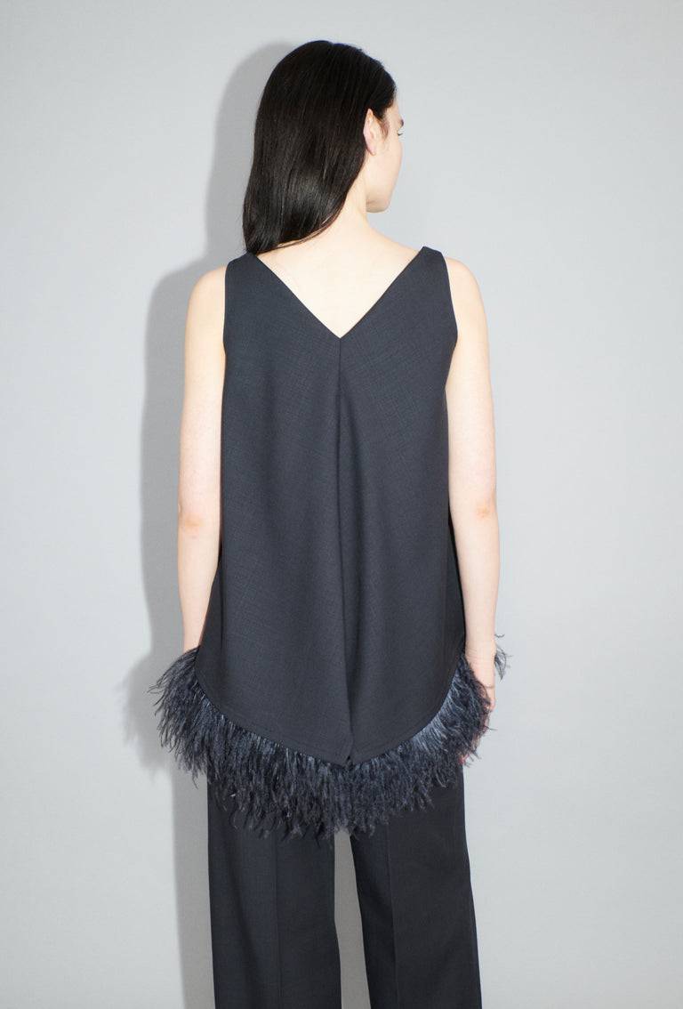 Odeeh Struct. Tropical Top, Slate Im Verkauf