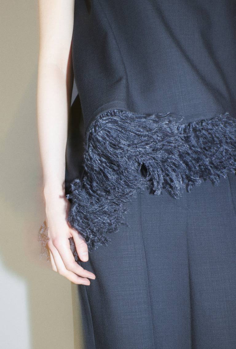 Odeeh Struct. Tropical Top, Slate Im Verkauf