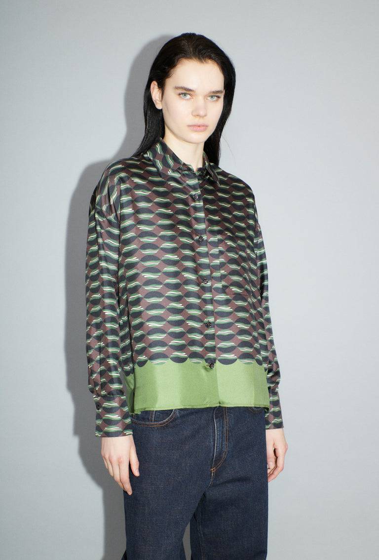 Odeeh Floating Objects Bluse, Myrrh Angebote