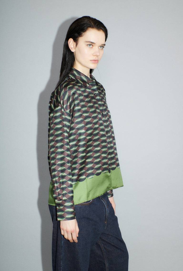 Odeeh Floating Objects Bluse, Myrrh Angebote