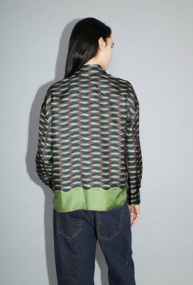 Odeeh Floating Objects Bluse, Myrrh Angebote
