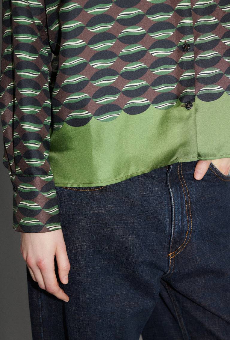 Odeeh Floating Objects Bluse, Myrrh Angebote