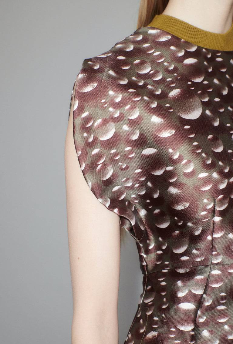 Odeeh Glass Bubbles Top, Aubergine Blitzverkäufe