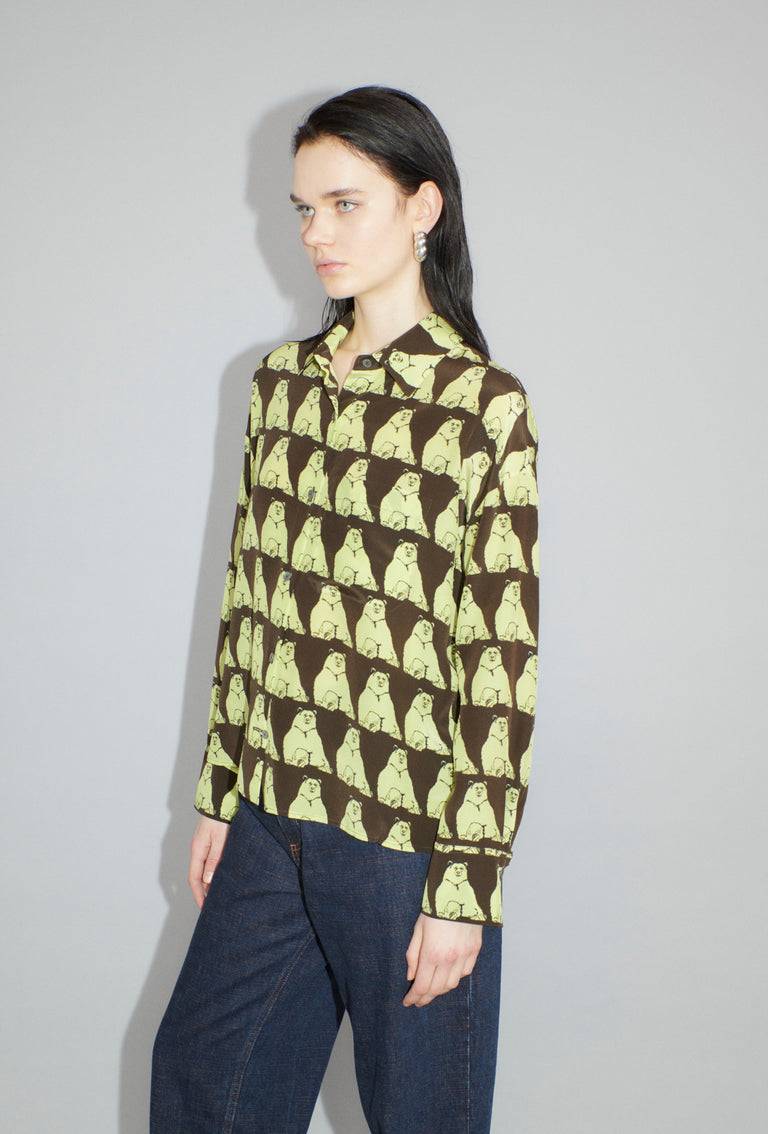 Odeeh Relaxing Bears Bluse, Citrine Preisnachlass