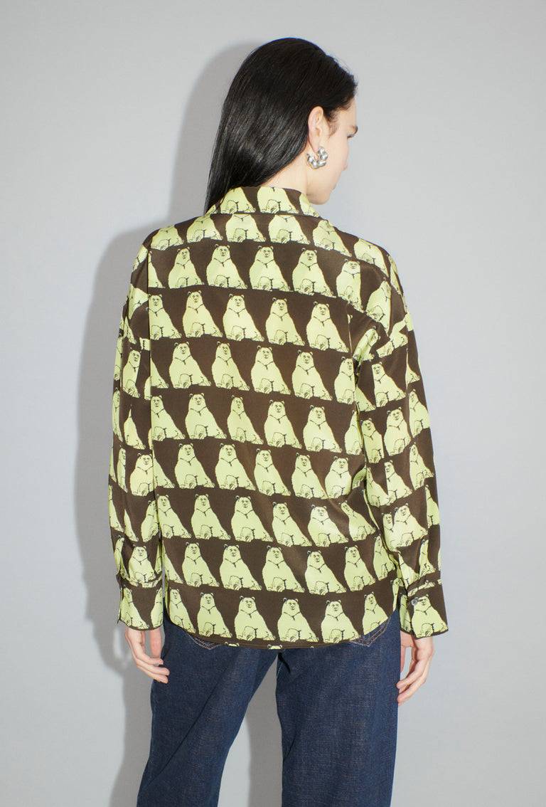 Odeeh Relaxing Bears Bluse, Citrine Preisnachlass