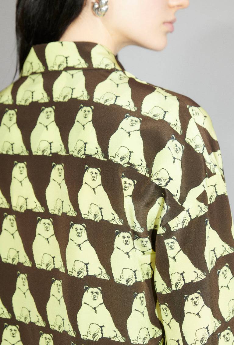 Odeeh Relaxing Bears Bluse, Citrine Preisnachlass