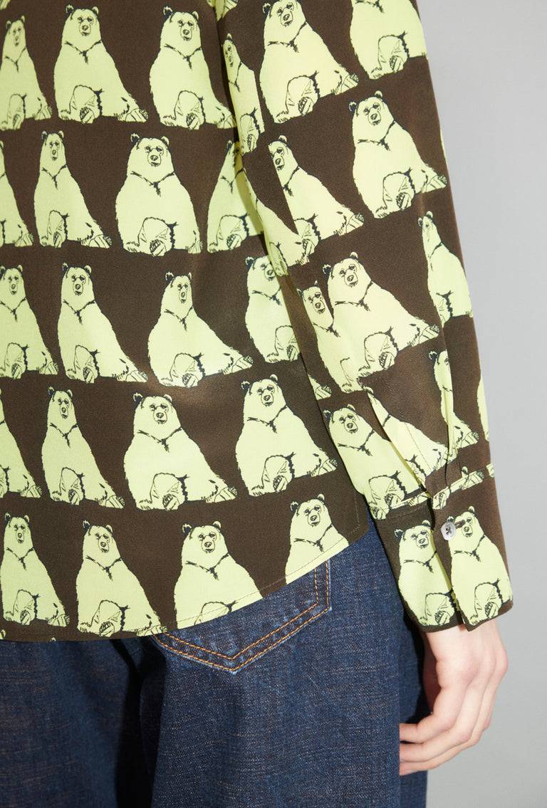 Odeeh Relaxing Bears Bluse, Citrine Preisnachlass