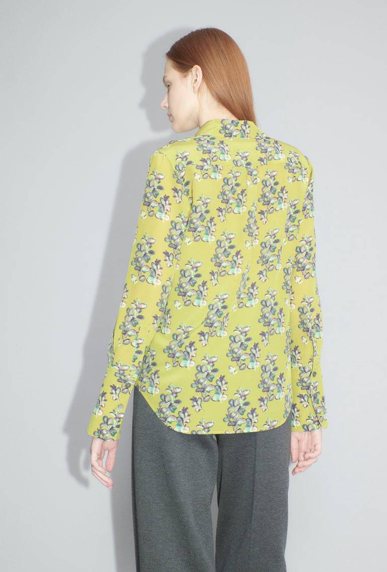 Odeeh Painted Blossoms Bluse, Citrine Saisonschlussverkauf