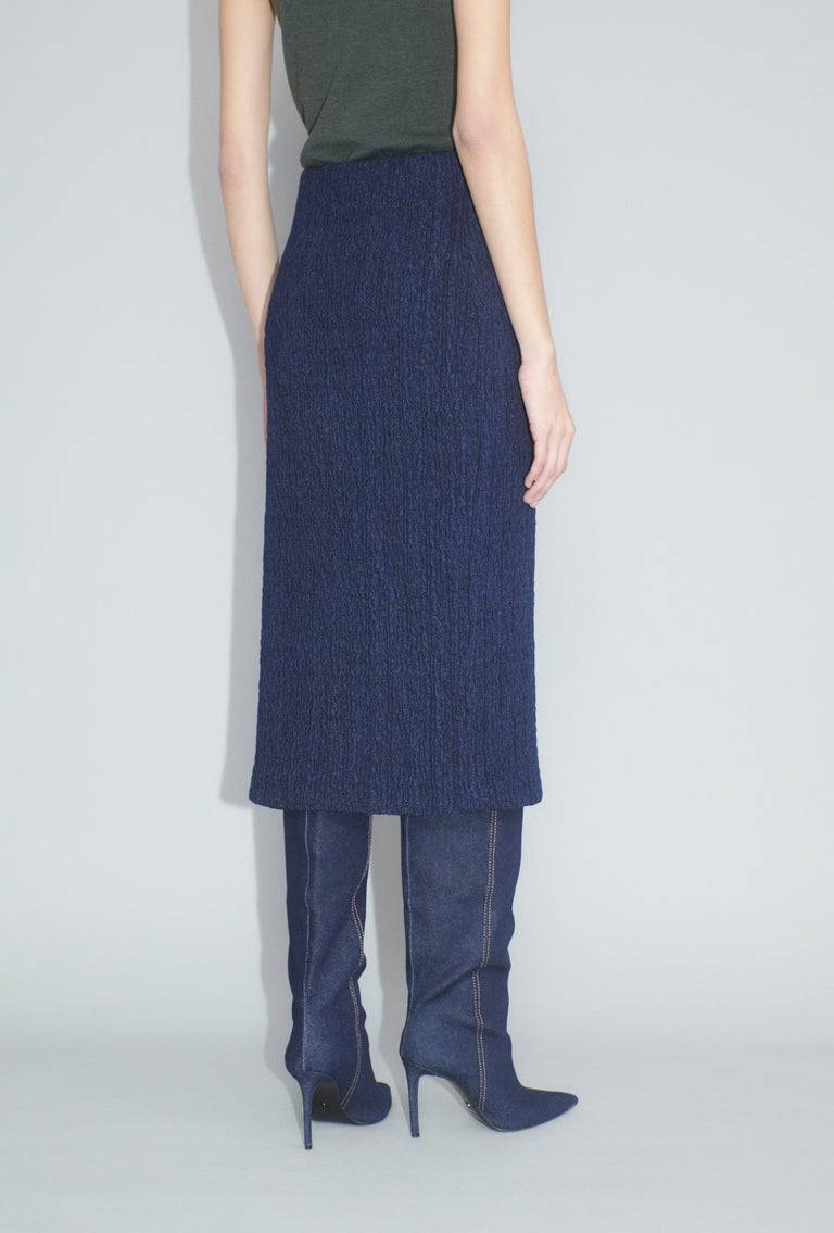 Odeeh Stretch Cloqué Rock, Indigo Tägliche Deals