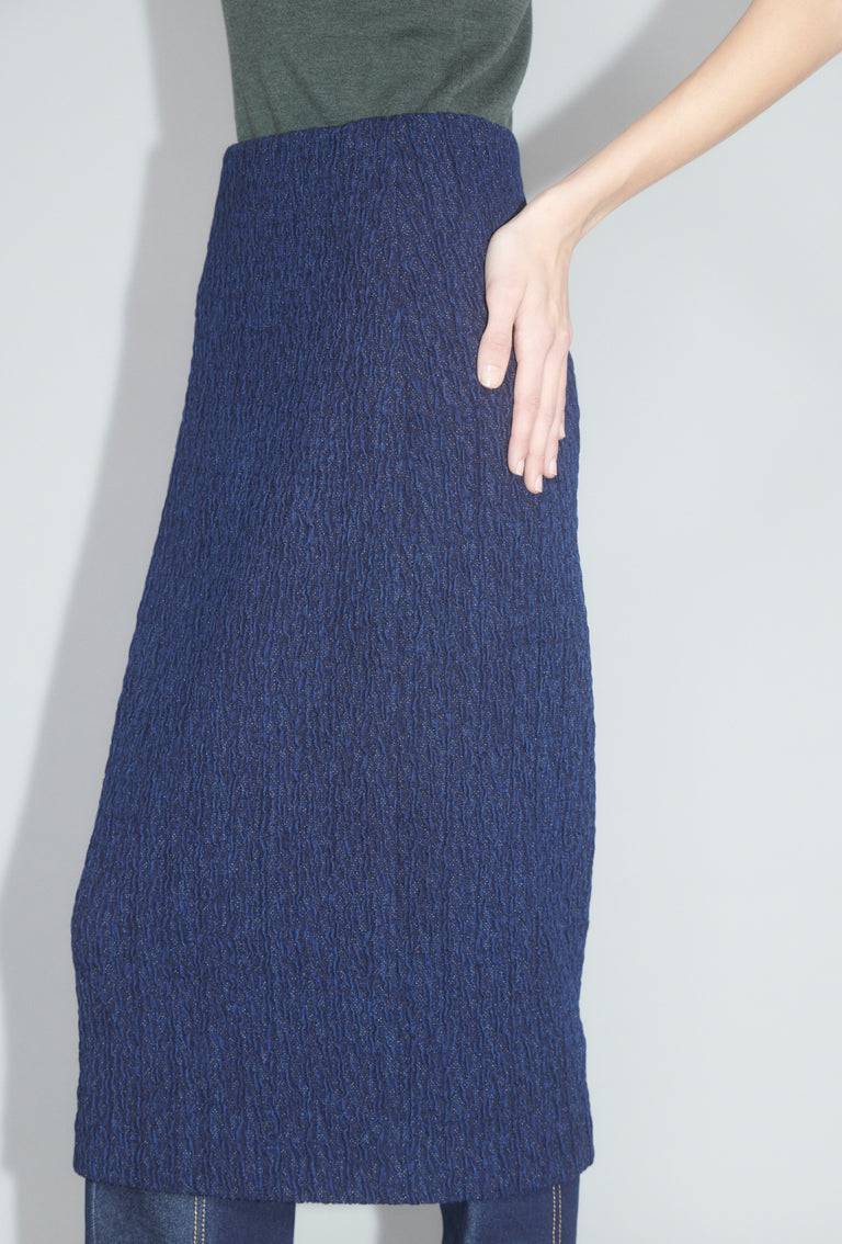Odeeh Stretch Cloqué Rock, Indigo Tägliche Deals