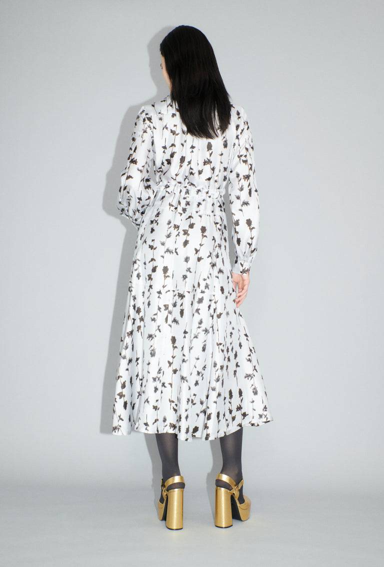 Odeeh Flower Items on Twill Kleid, Diamond JETZT KAUFEN