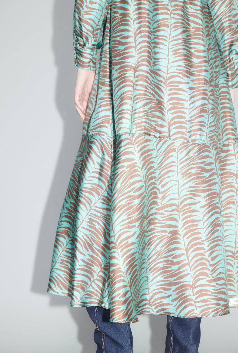Odeeh Op-Art Tree Kleid, Shellac Bis zu 50% Rabatt