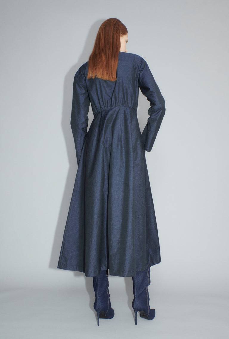 Odeeh Struct Taffeta Kleid, Midnight Bis zu 60% Rabatt