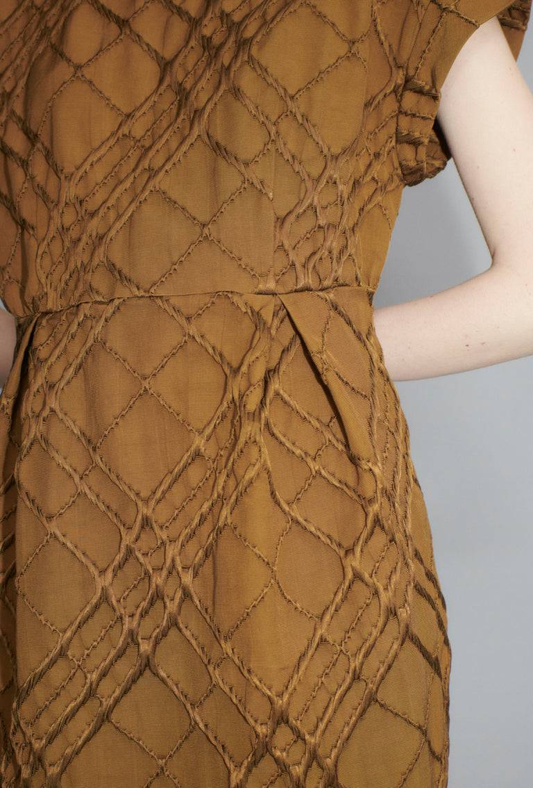 Odeeh Relief Rhombs Kleid, Shellac Nur für heute
