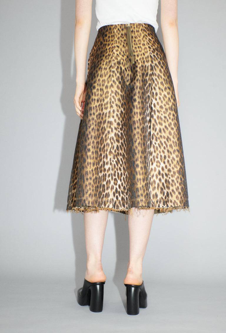 Odeeh Leopard Jaquard Rock, Hazelnut Discount Store für neue Produkte