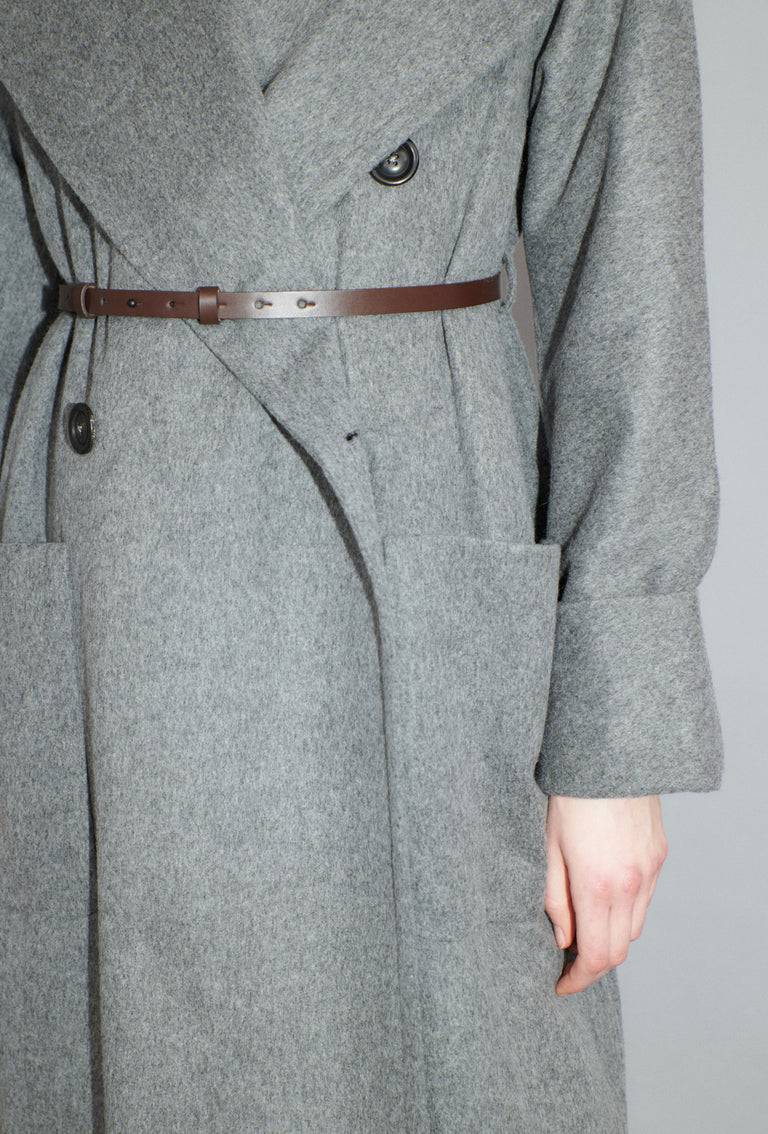 Odeeh Original Light Loden Mantel, Flannel Grey Nur noch ein Tag übrig