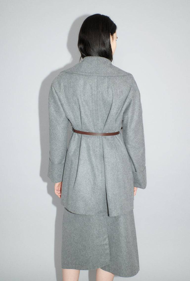 Odeeh Original Light Loden Kurzmantel, Flannel Grey Super Rabatt