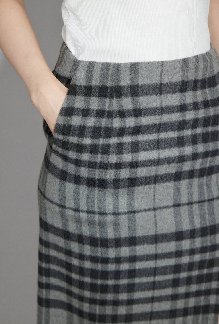 Odeeh Double Check Rock, Flannel Grey Black Friday Preise
