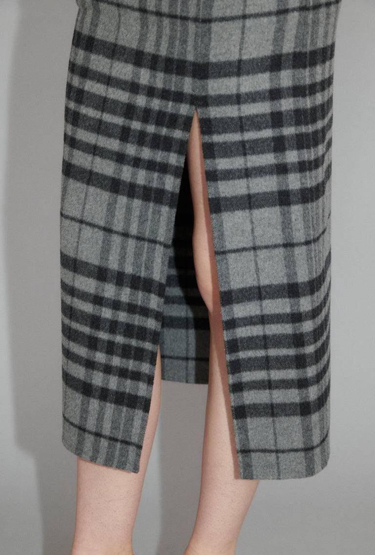 Odeeh Double Check Rock, Flannel Grey Black Friday Preise