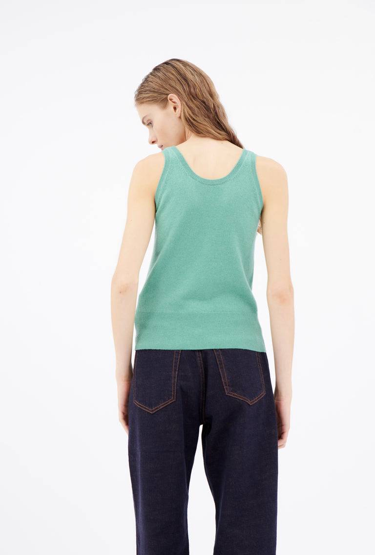 Odeeh Light Cashmere Top, Mermaid Green 50% Rabatt für begrenzte Zeit