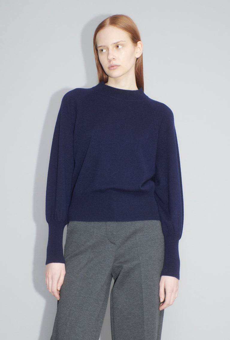 Odeeh Light Cashmere Pullover, Midnight 2025